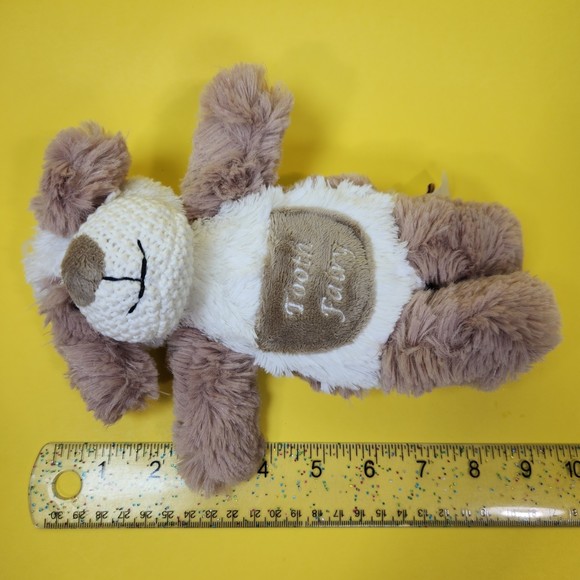 Maison Chic Tooth Fairy Max Puppy Dog Stuffed Animal Plush Toy - Picture 6 of 7